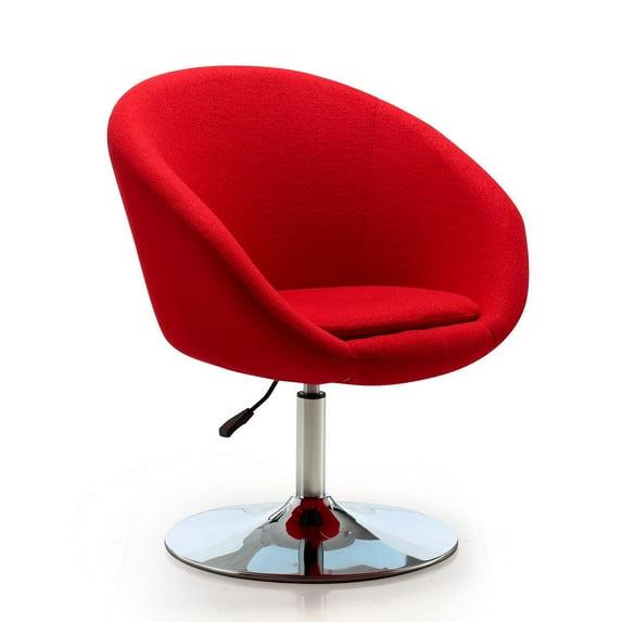Ivy Bronx Sior Upholstered Swivel Barrel Chair