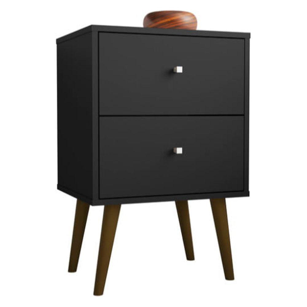 Liberty 2.0 Mid Century Modern Nightstand - Manhattan Comfort