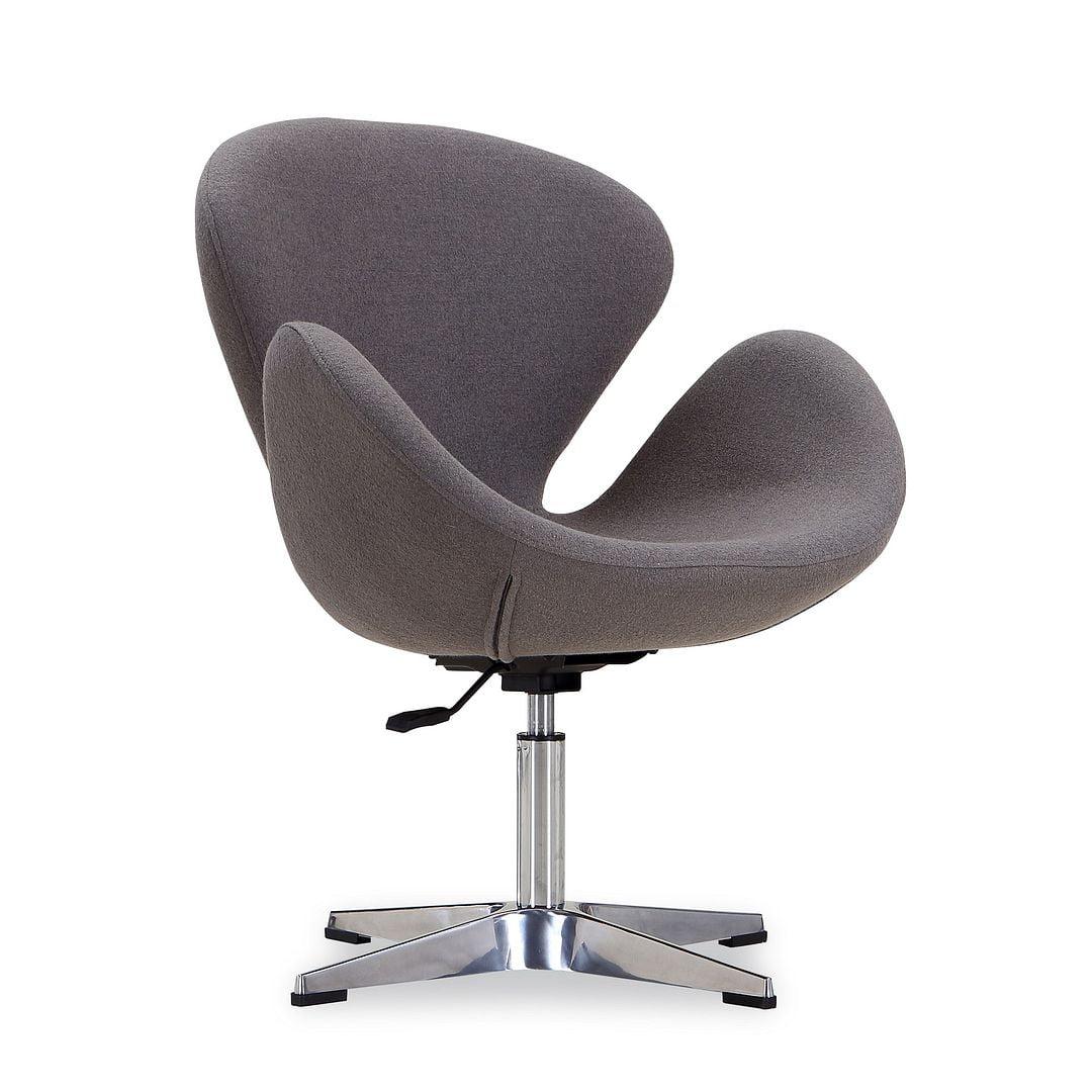 Skakke Upholstered Swivel Accent Chair