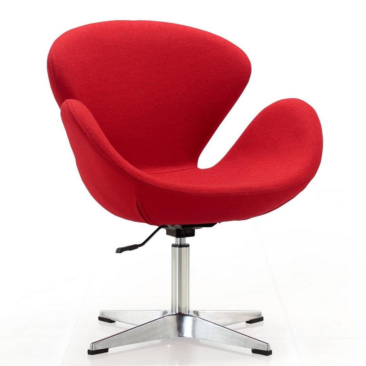 Skakke Upholstered Swivel Accent Chair