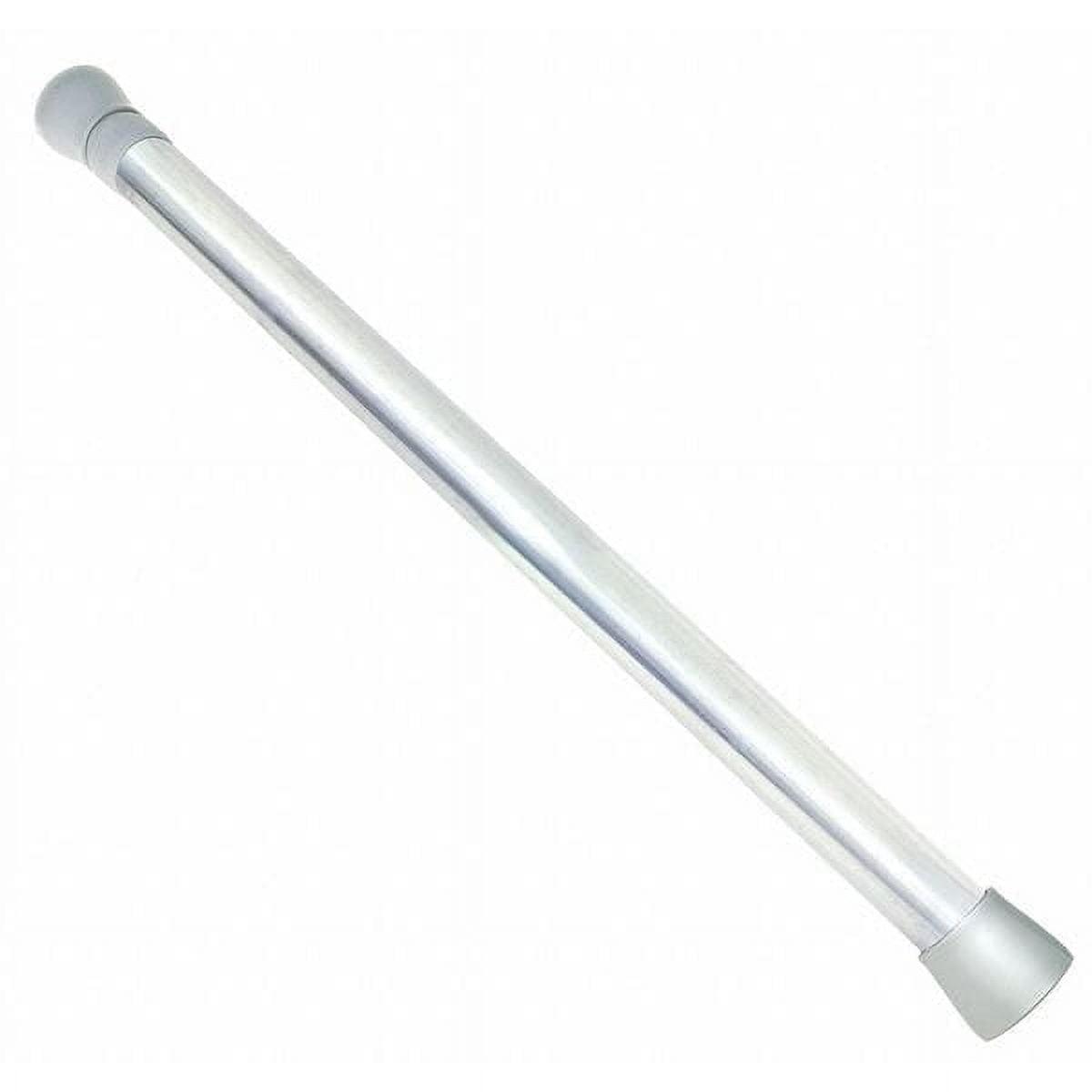 Manufacturer Varies Shower Rod,Zinc,72 in L,Polished Chrome 15123