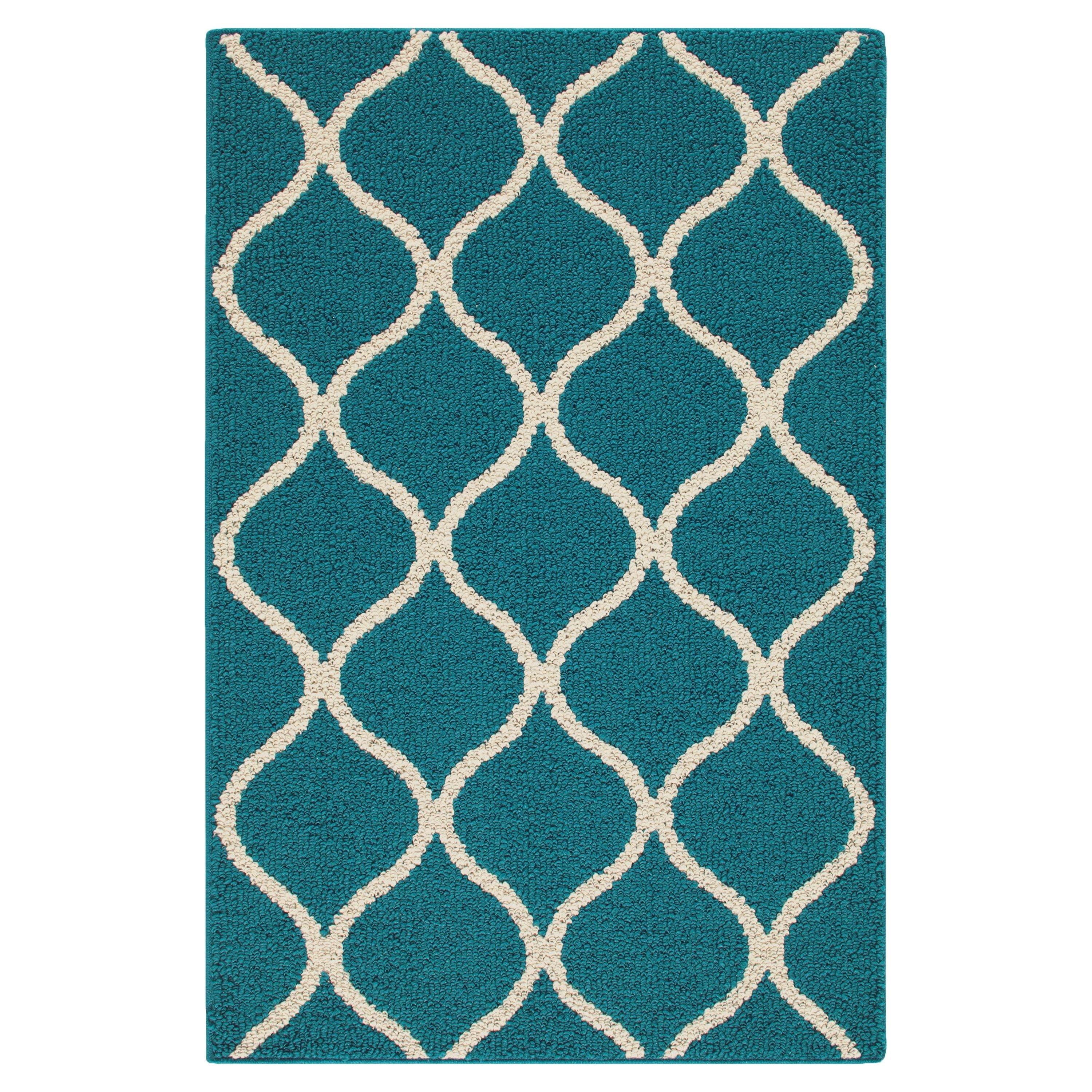 Hershman Shag Teal Rug