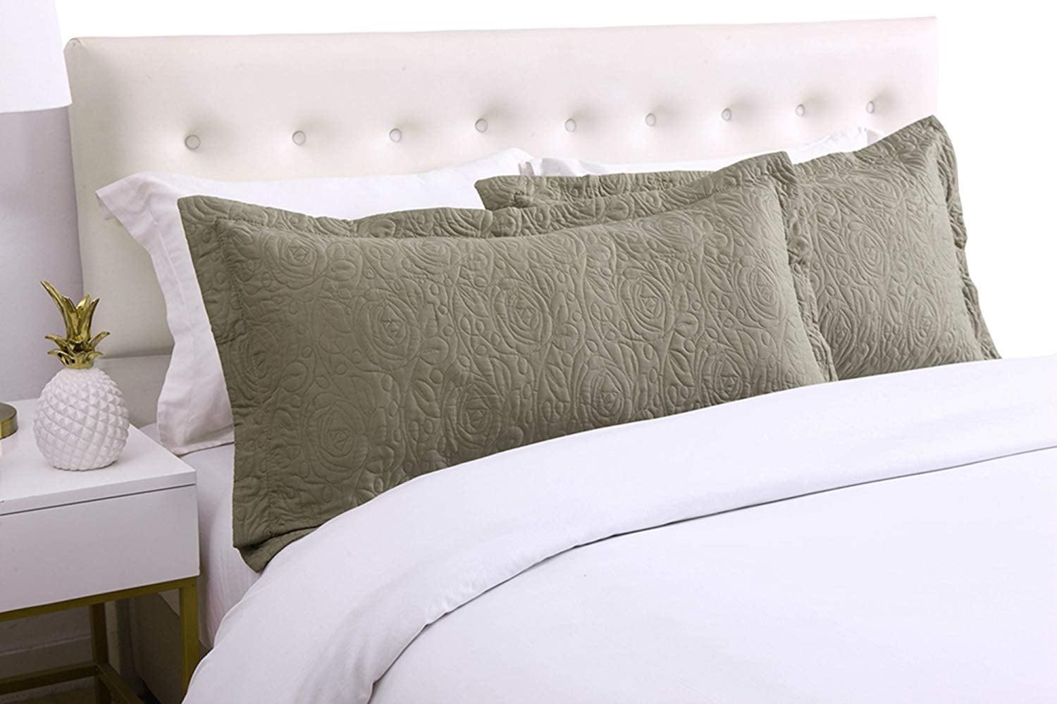 MarCielo P-solid Shams Pillow Sham (Set of 2)