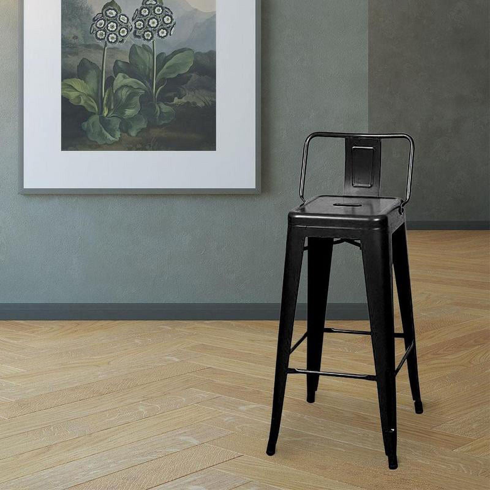 Amerivend Works Counter Stool with Metal Frame