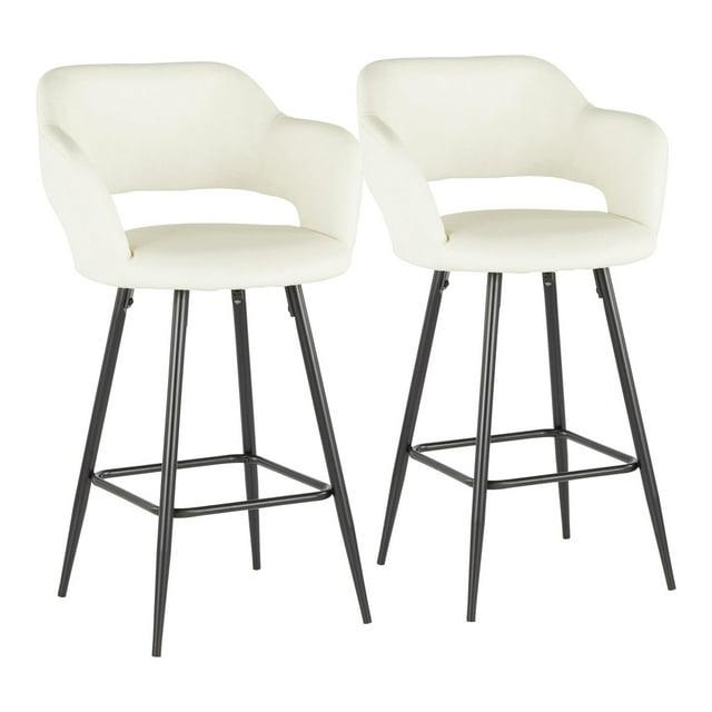 Everly Quinn Margarite Fixed-Height Counter Stool - Set Of 2
