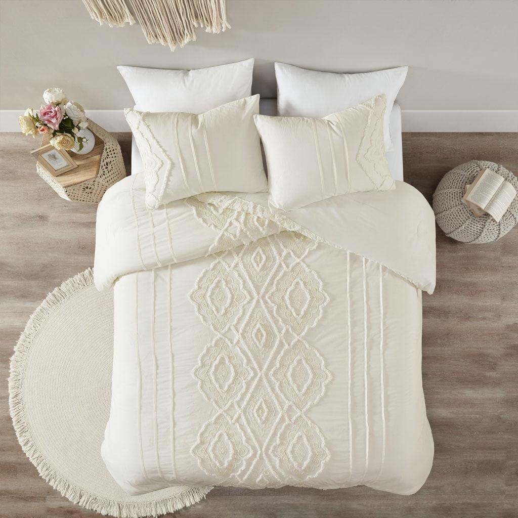 Margot Cotton Chenille 3 Piece Duvet Cover Set