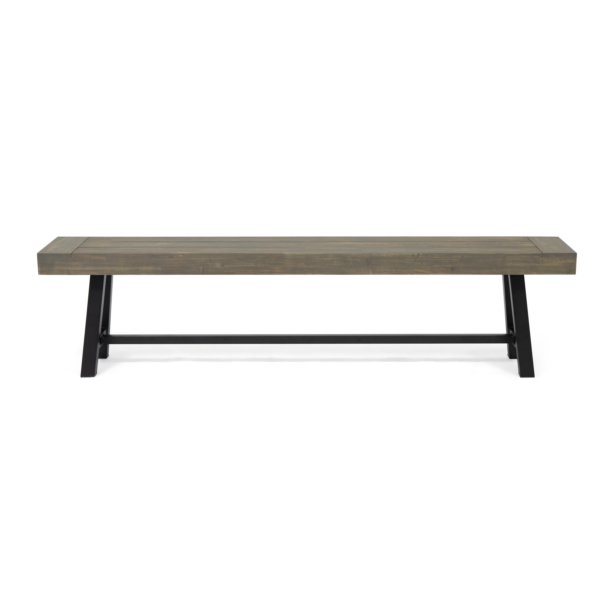 Nedlands Acacia Wood Outdoor Bench