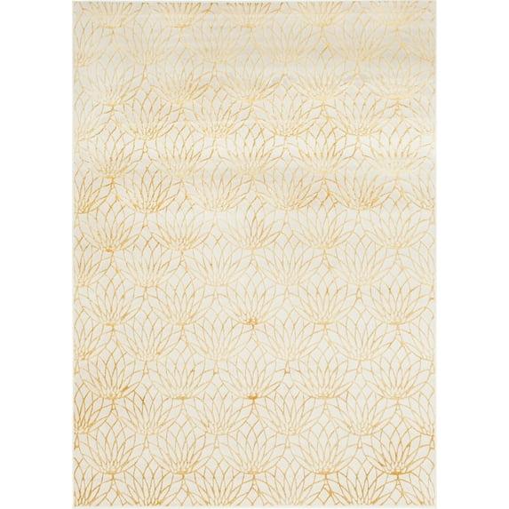 Glitzy Geometric Rug