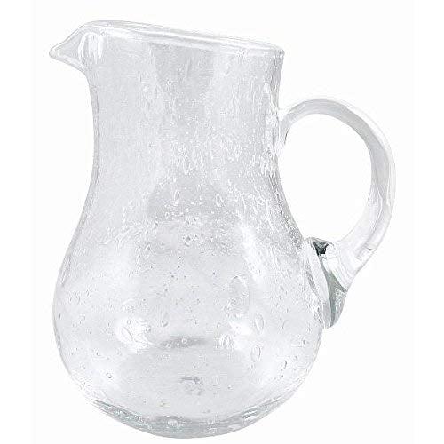 Bellini Clear Handblown Italian Glass Small Pitcher