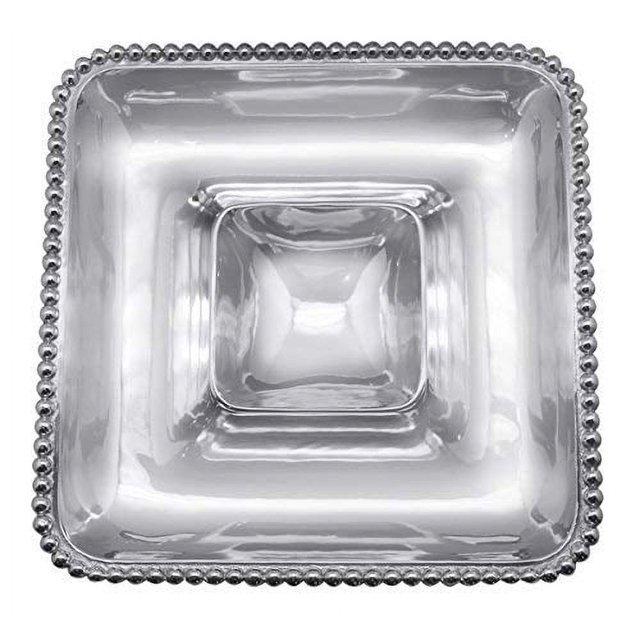 Mariposa Mariposa Aluminum Chips And Dip Platter