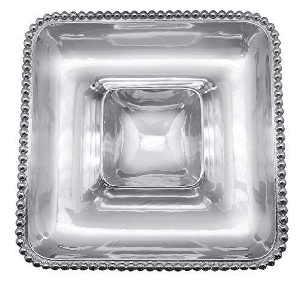 Mariposa Mariposa Aluminum Chips And Dip Platter
