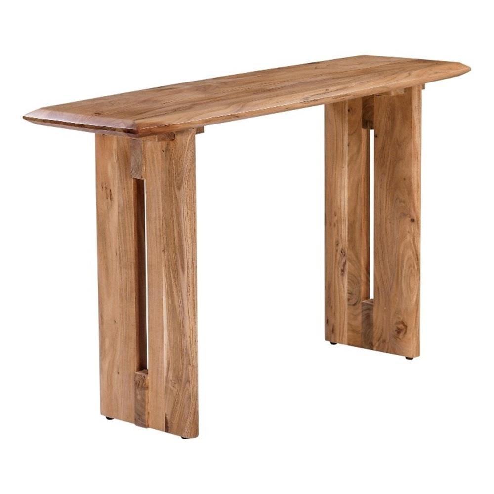 Marisol 51 in Natural Acacia Wood Console Table