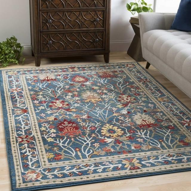 Mark & Day Aaden 2'x2'11" Rectangle Woven Indoor Area Rugs Navy