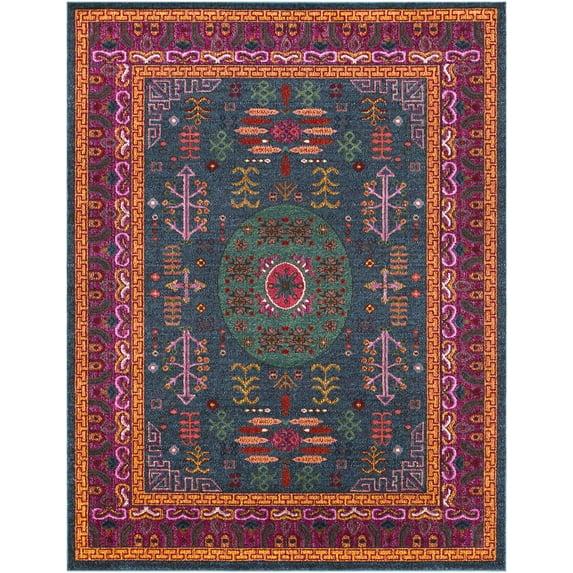 Mark & Day Beziers 7'10"x10'2" Rectangle Woven Indoor Area Rugs Bright Red