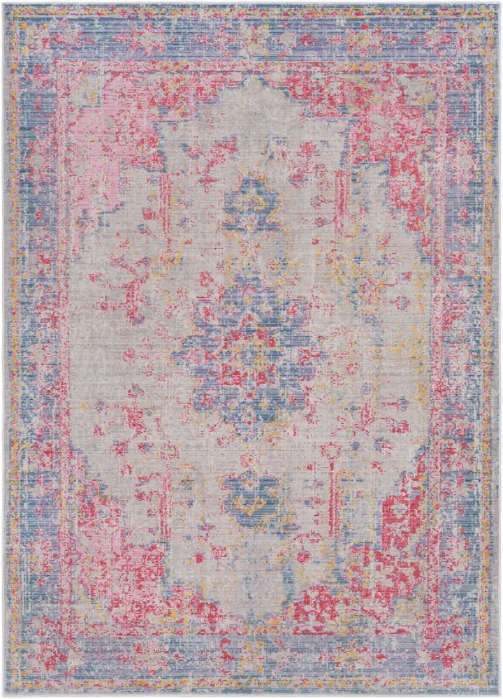 Mark&Day Area Rugs, 9x13 Everly Traditional Blue Area Rug (9' x 12'10")