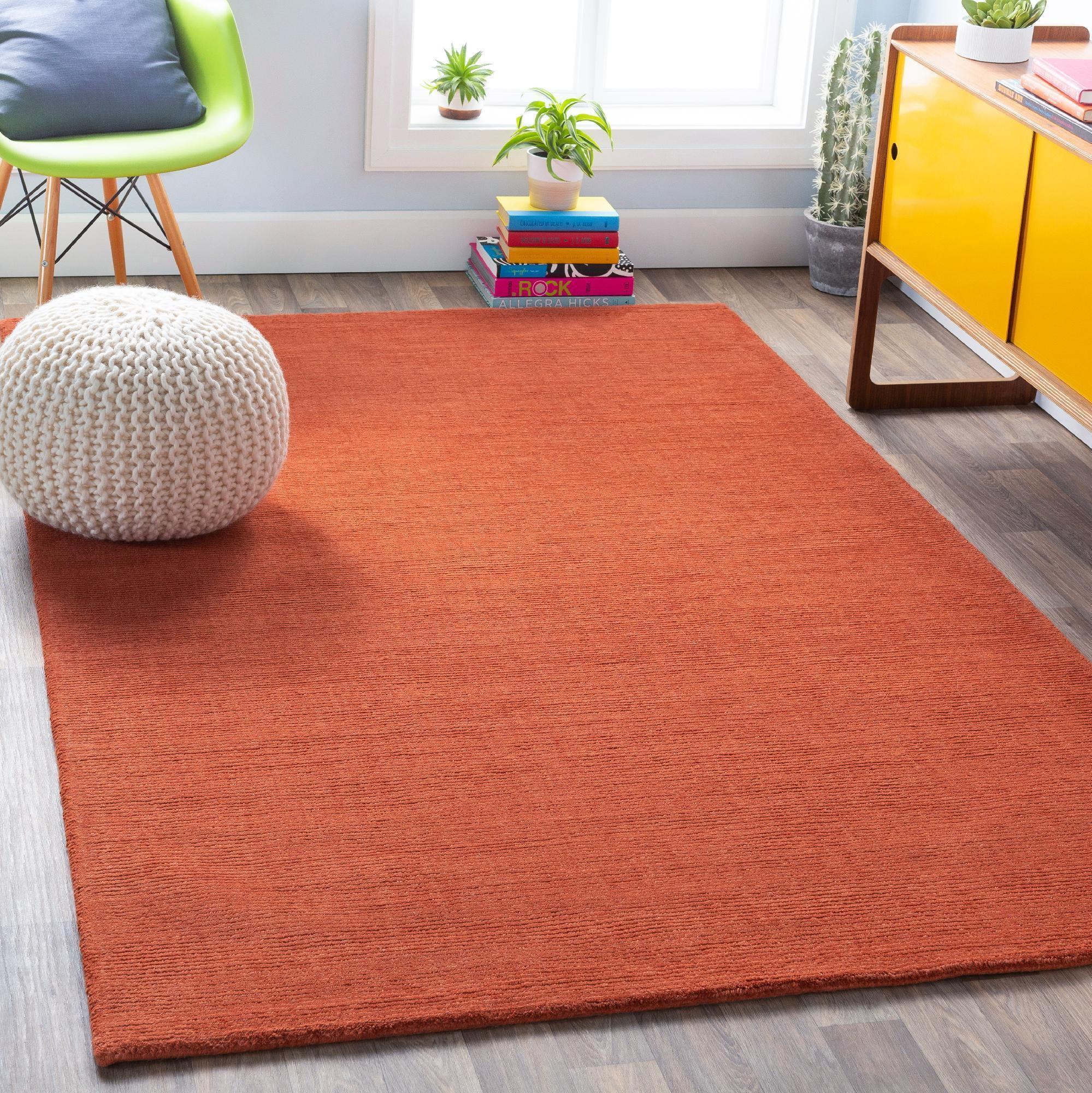 Mark & Day Rennes 3'3"x5'3" Rectangle Loomed Indoor Area Rugs Burnt Orange