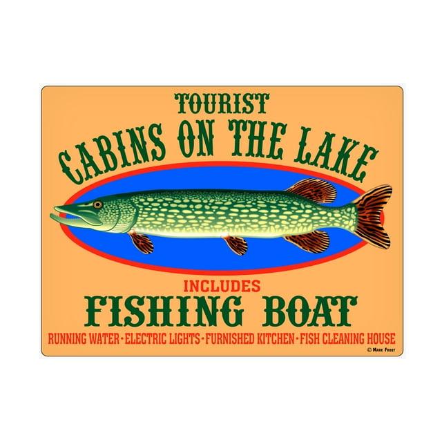 Loon Peak® " Tourist Cabins On The Lake " by Mark Frost