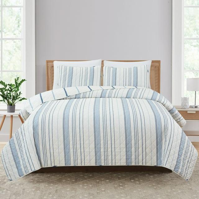 Market & Place Sofia No Striped Quilt Set