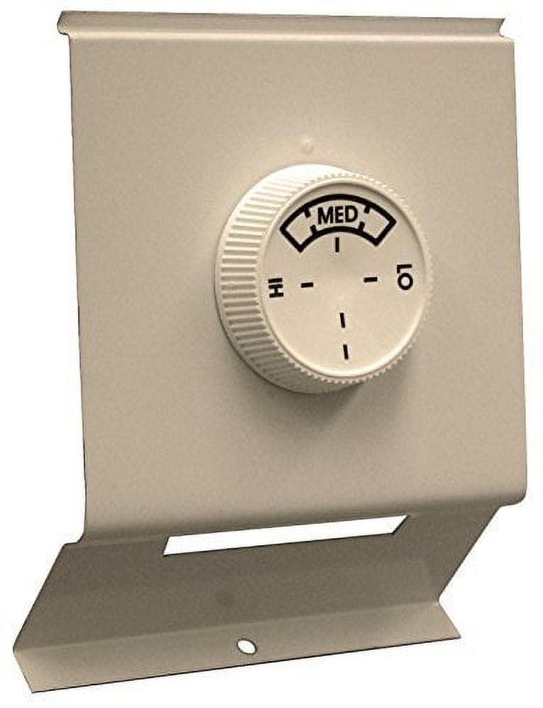 White Single Pole Electric Baseboard Heater Thermostat