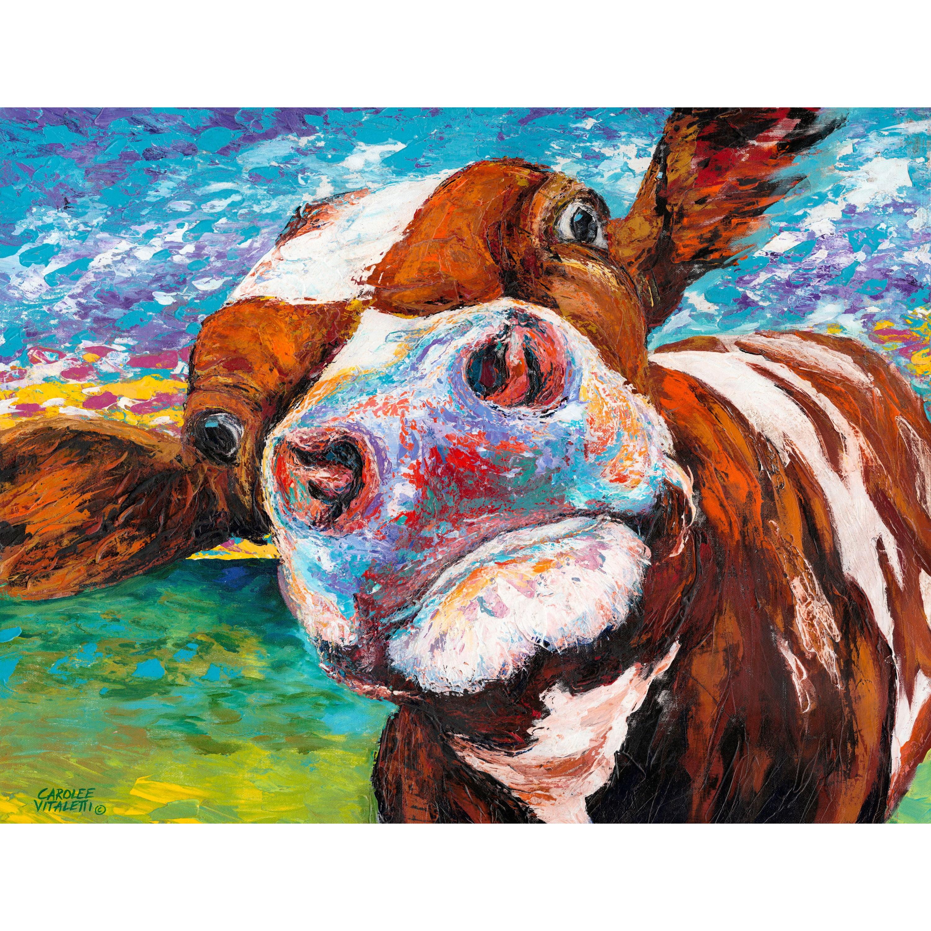 Winston Porter " Curious Cow I "
