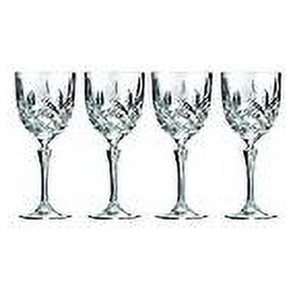 Markham Clear Crystalline Wine Glass Set of 4