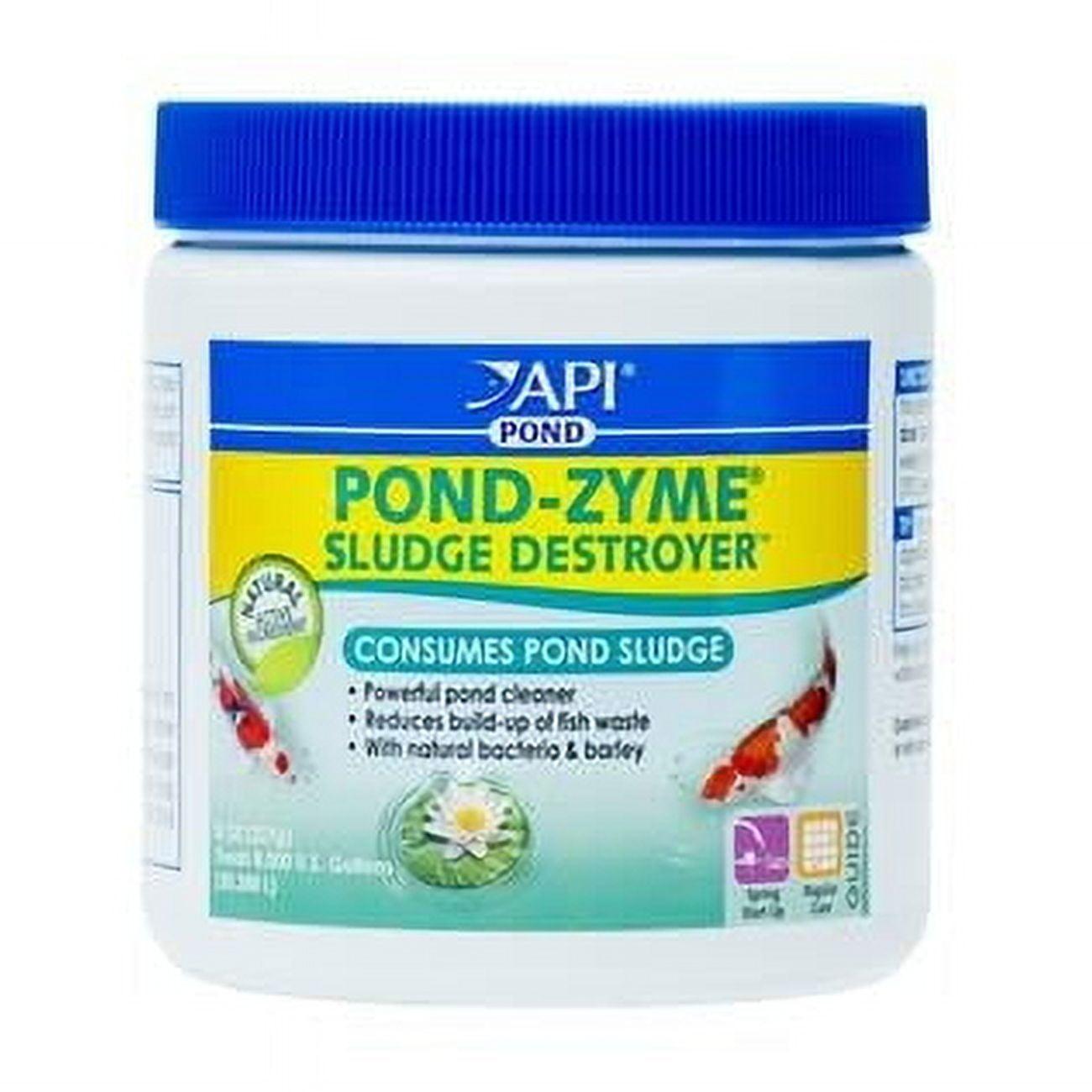 Mars Fishcare  8 oz Jar Pond Care Pond Zyme Enzymatic Pond Cleaner with Barley