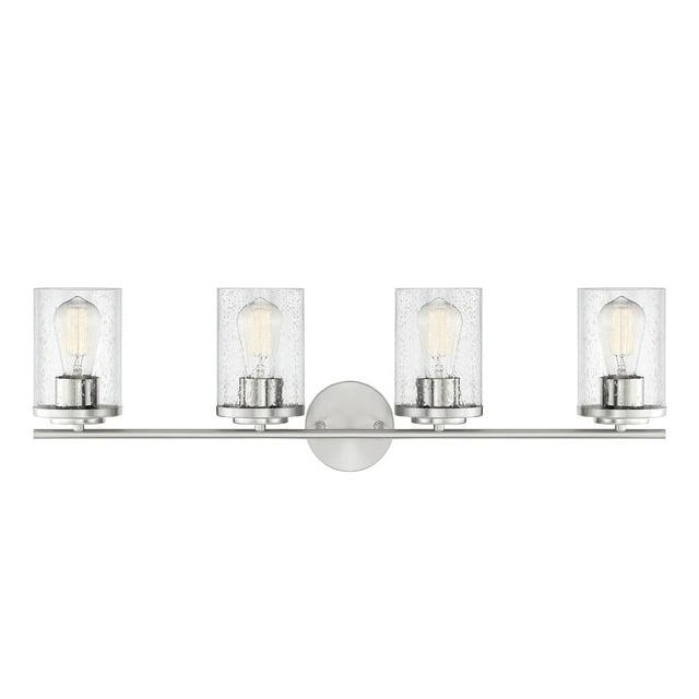 Savoy House Marshall 4 - Light Vanity in  Polished Chrome