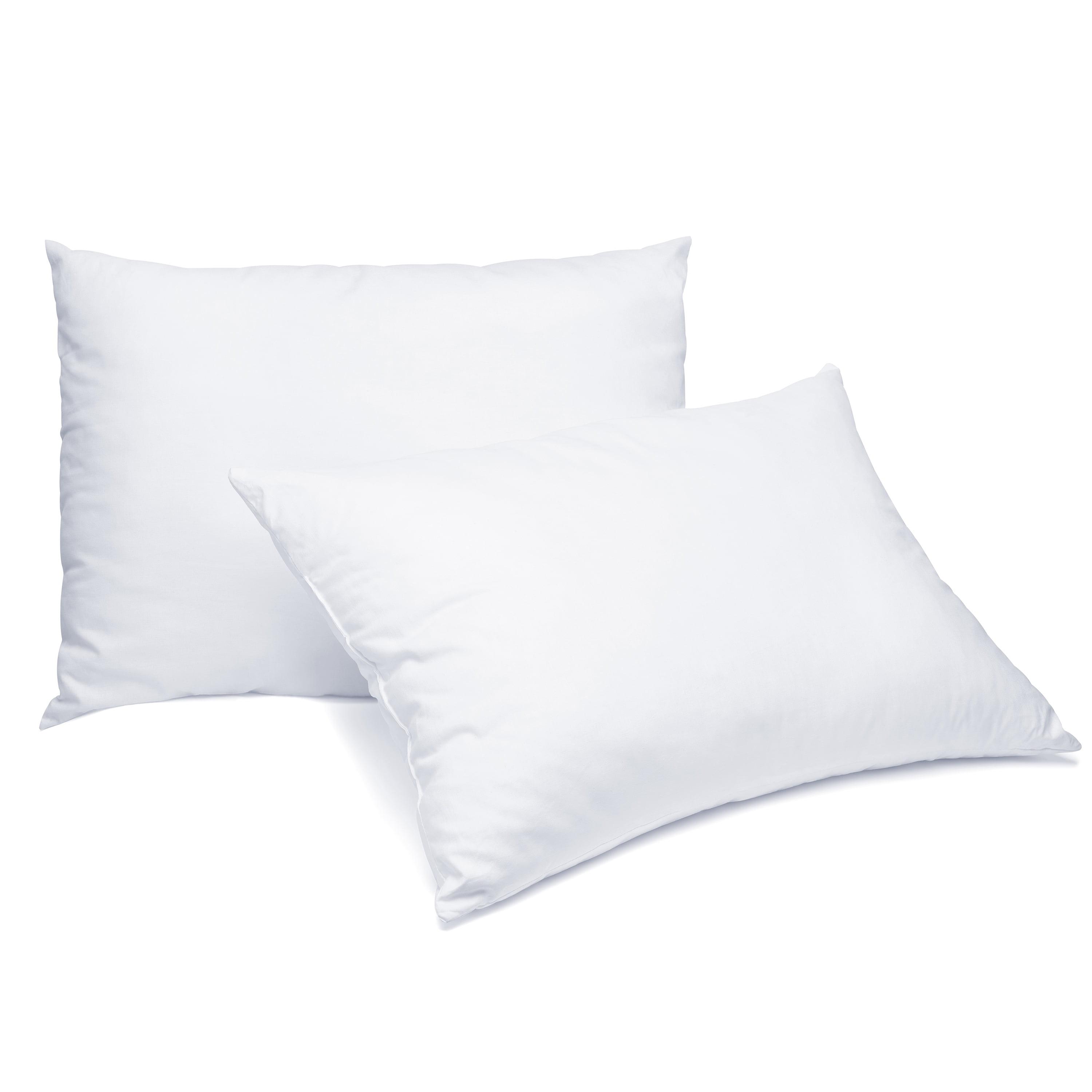 Martex 2-Pack Standard White Bed Pillows (26x20) - Down Alternative, Soft, Supportive for All Sleepers