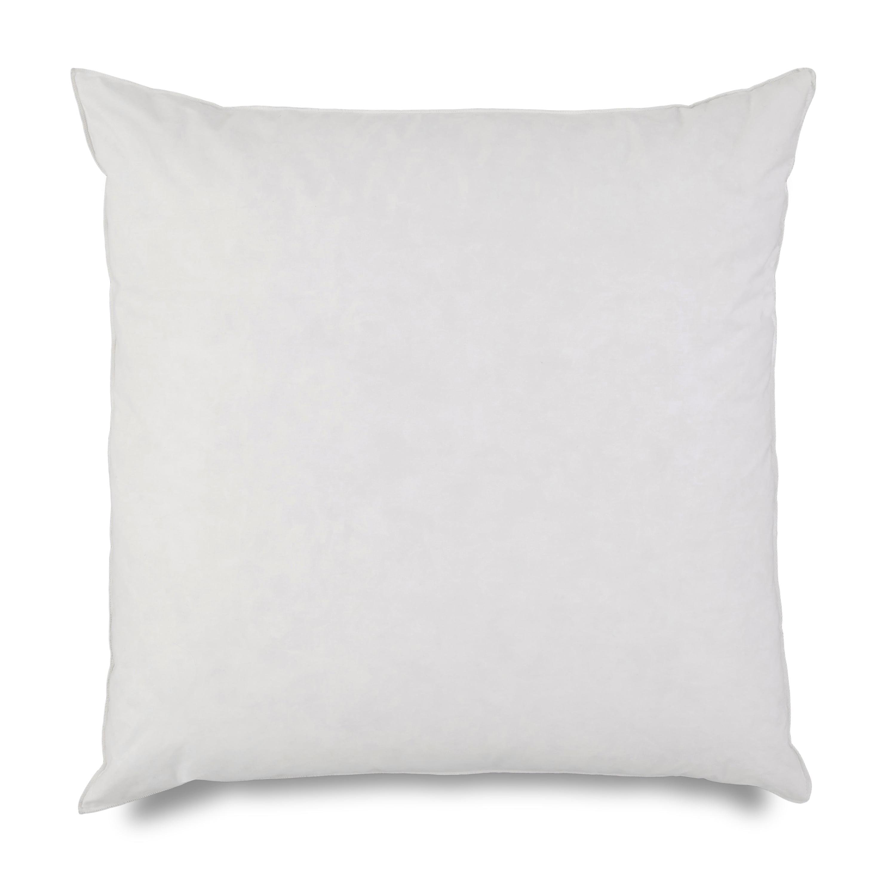 Martex White European Size 26 x 26 inches - Perfect for Bed or Couch - Soft & Durable Decorative