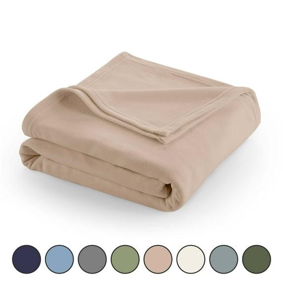 Martex Super Soft Fleece Blanket All Season, Warm, Lightweight, Cozy Throw Blanket