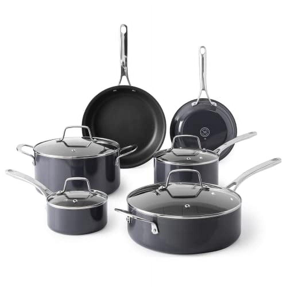 Martha Stewart 10 Piece Aluminum Nonstick Cookware Set