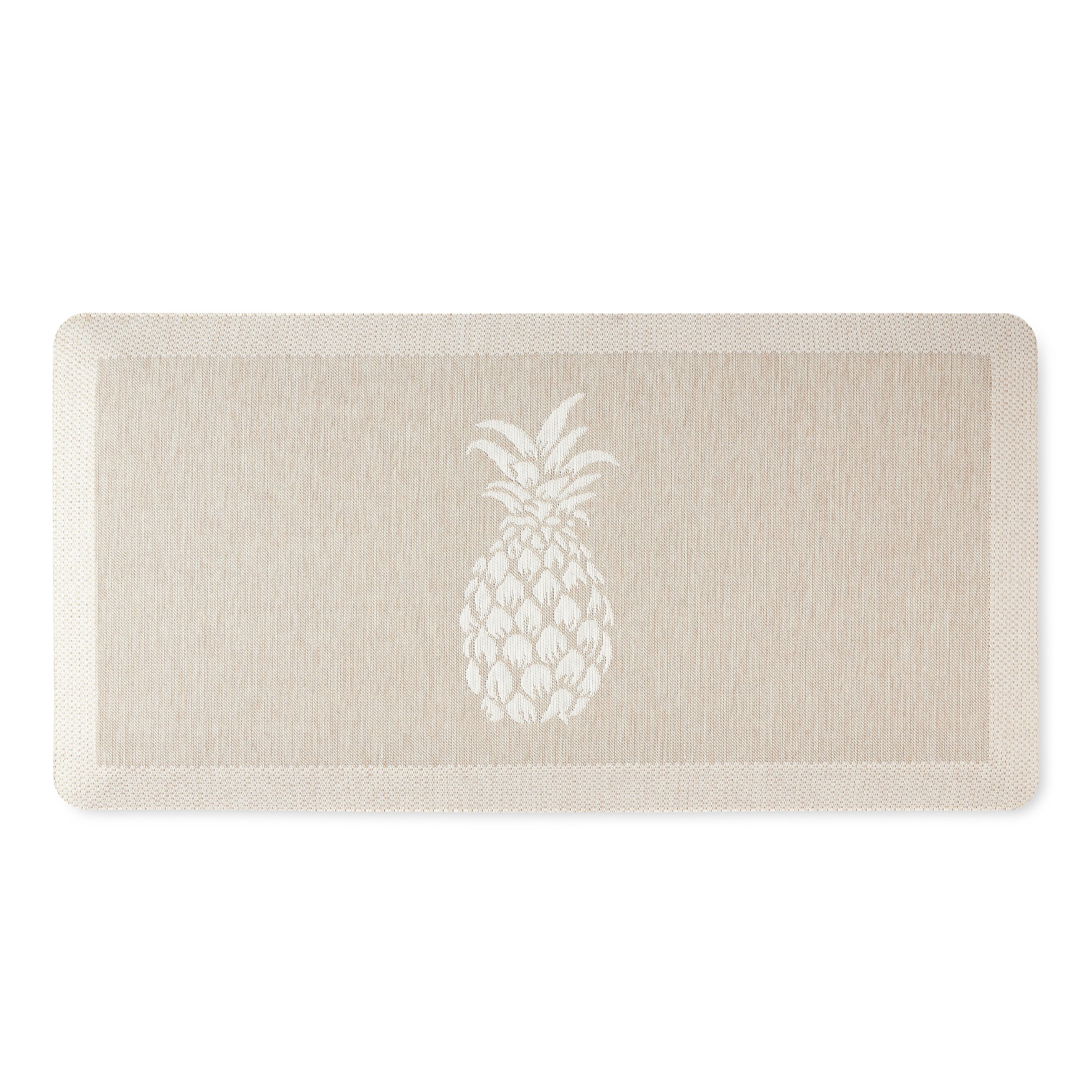 Martha Stewart Aloha Modern Pineapple Anti-Fatigue Air-Infused Kitchen Mat