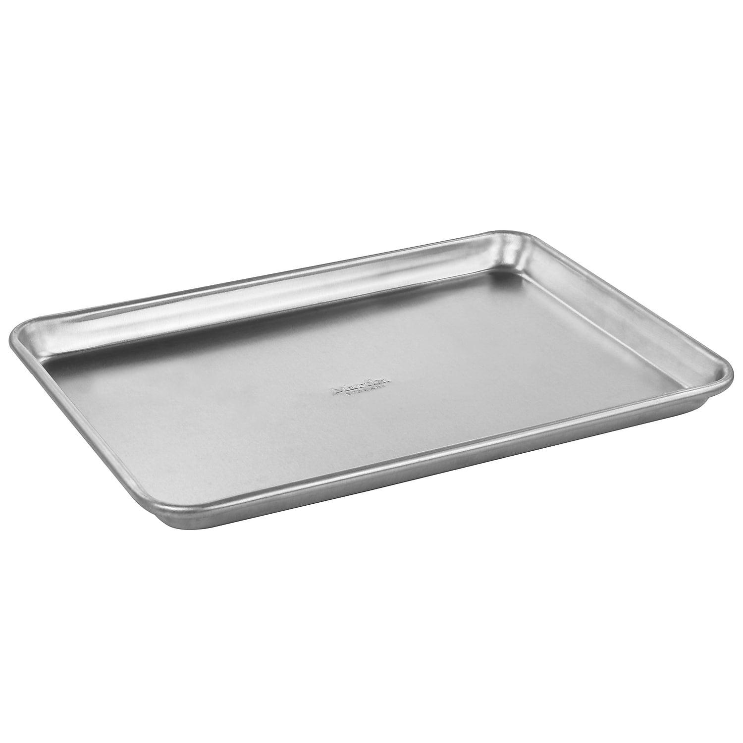 Martha Stewart Silver Aluminum 15.75" x 11.25" Baking Sheet