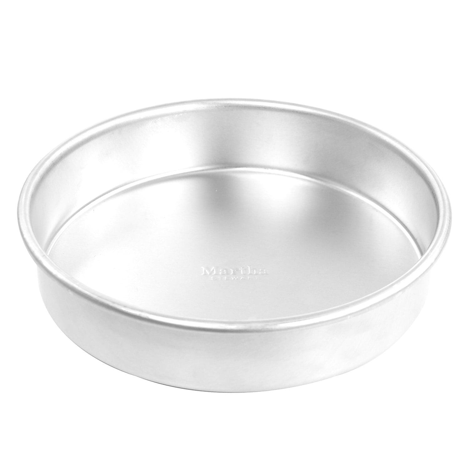 9" Round Silver Aluminum Cake Pan