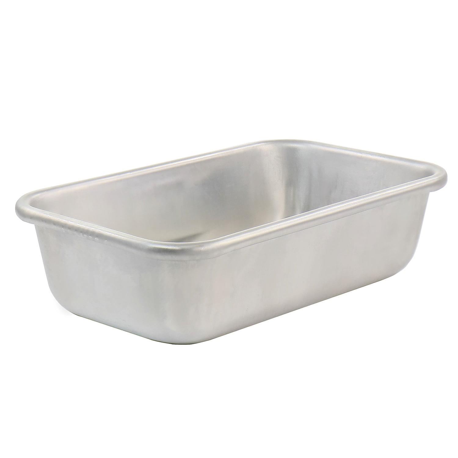 Silver Aluminum 9-Inch Rectangle Loaf Pan