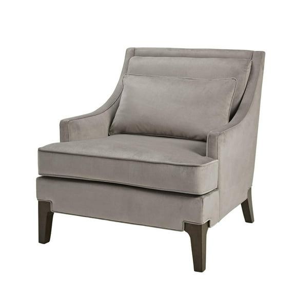 Anna Martha Stewart Anna Velvet Armchair with Lumbar Pillow