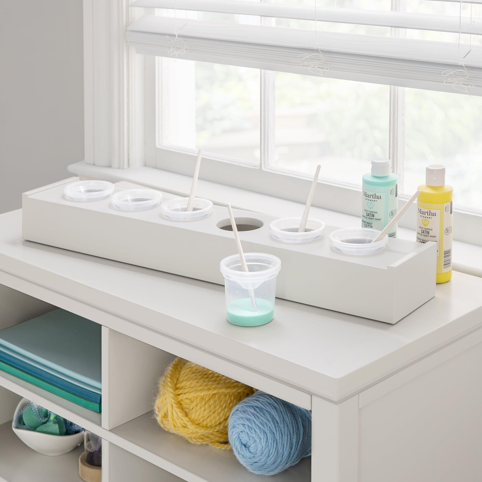 Martha Stewart Crafting Kids Tray with Paint Cups