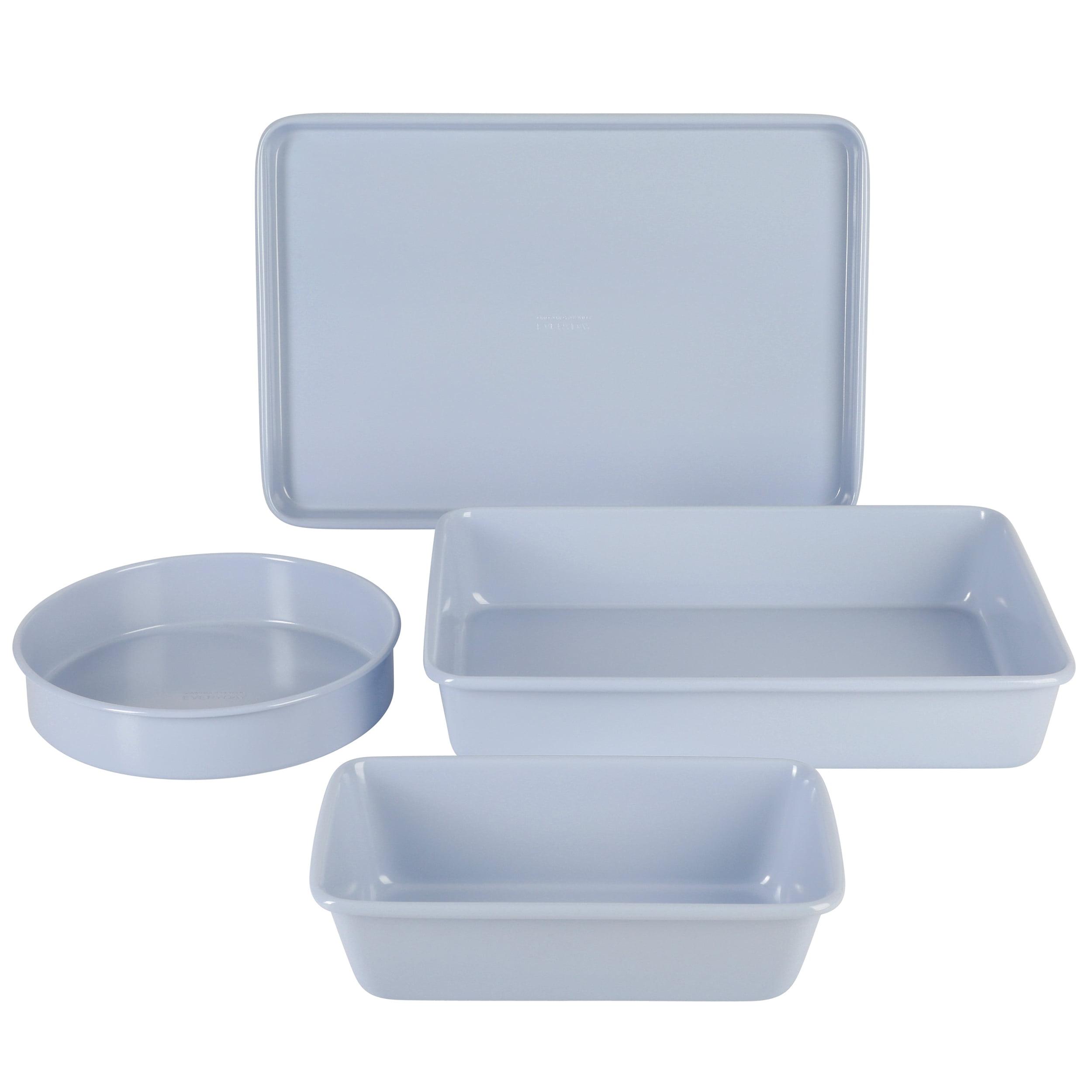 Martha Stewart Everyday Martha Stewart Everyday 4 Piece Carbon Steel Colored Bakeware Set In Lavender