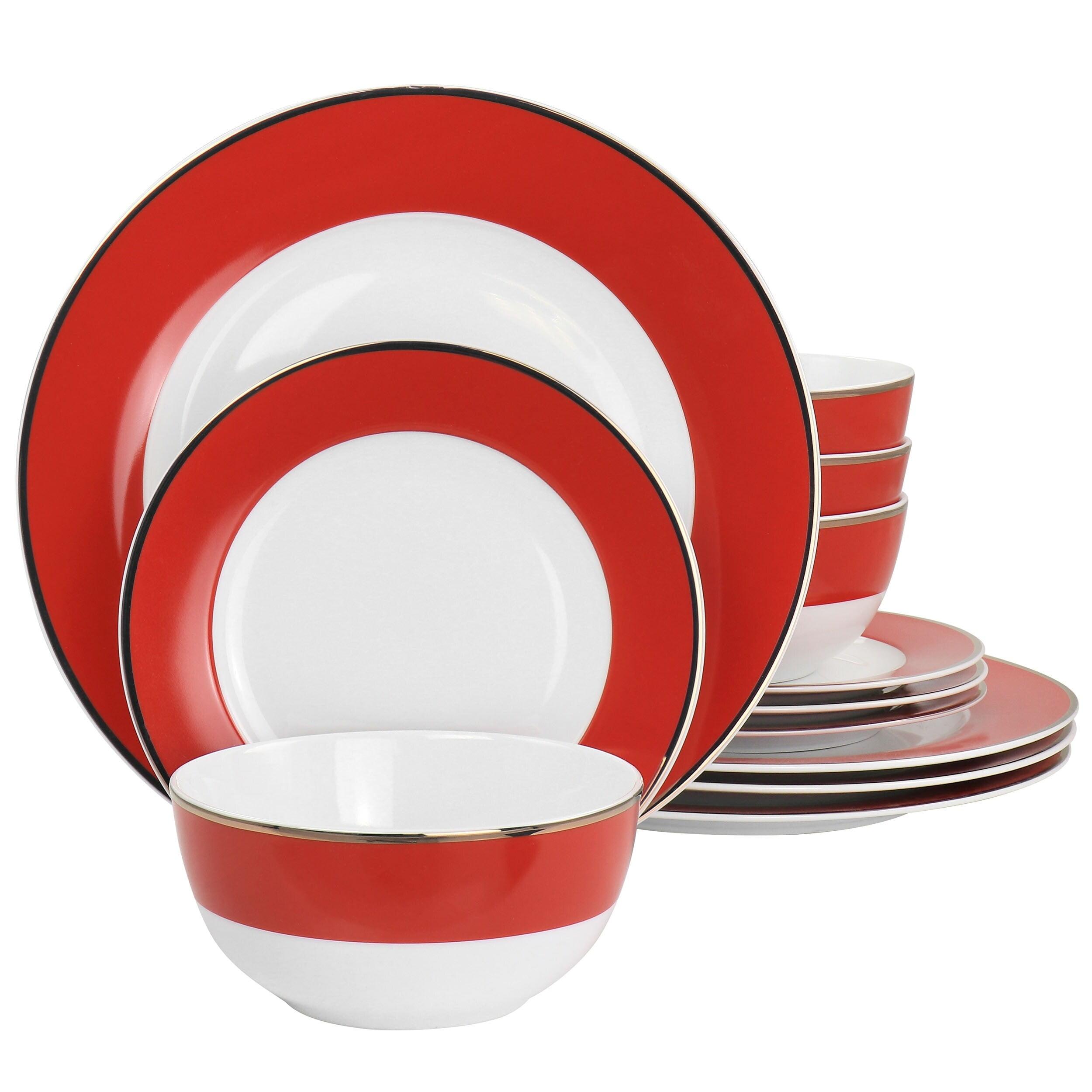 12 Piece Dinnerware Set, Service for 4