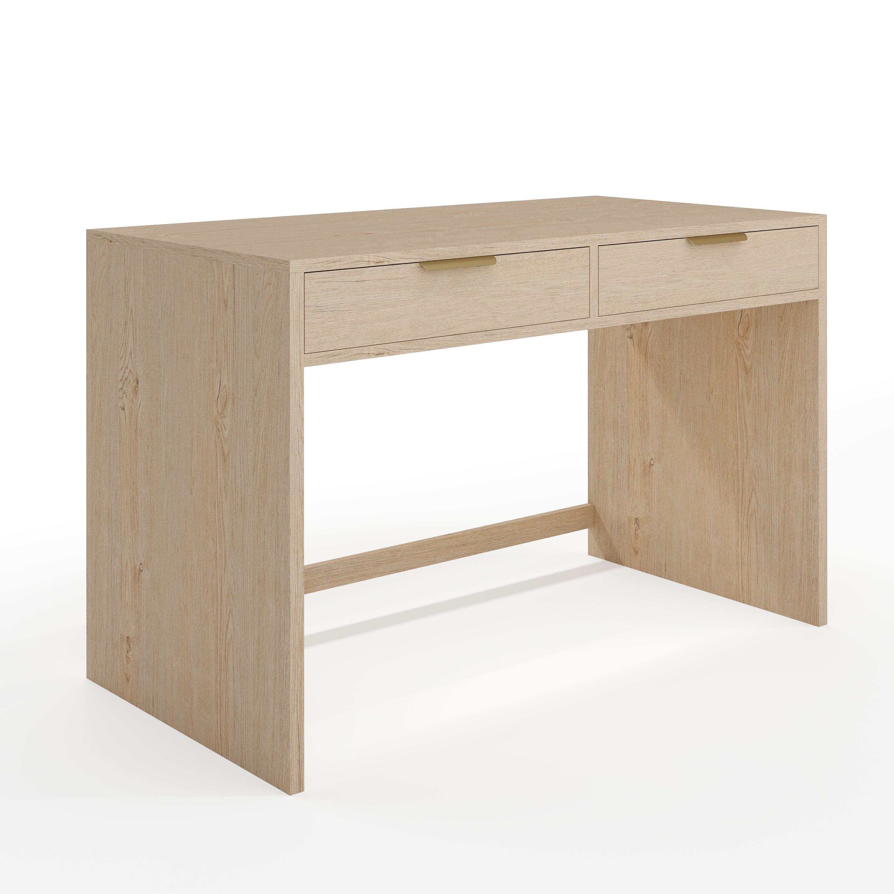 Martha Stewart Martha Stewart Kayden Home Office Modular Desk With 2 Drawers