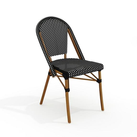 Martha Stewart Martha Stewart Lily Pond All-Weather Stackable Patio Bistro Dining Chair