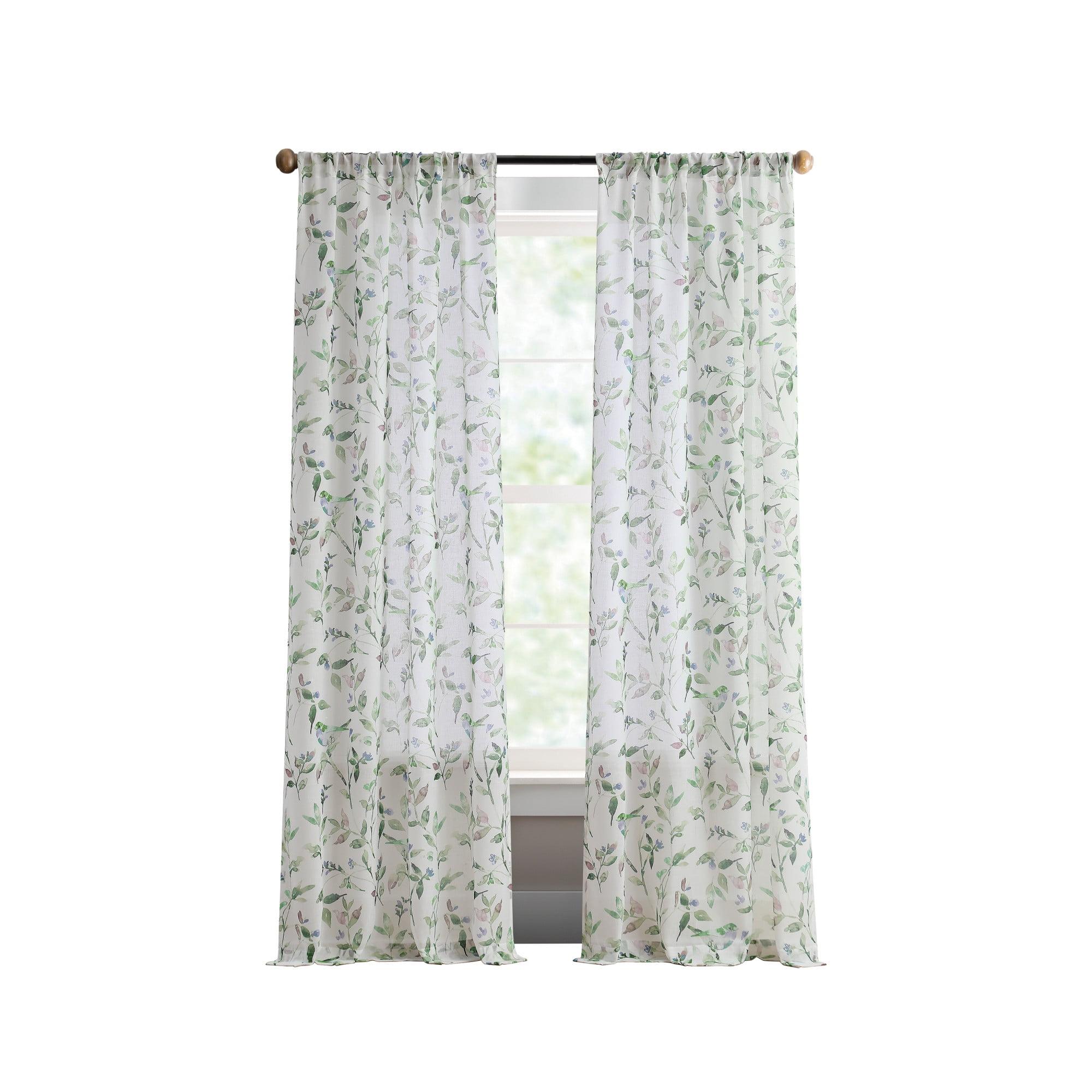 Martha Stewart Kensington Curtain Panel Pair (Set of 2)