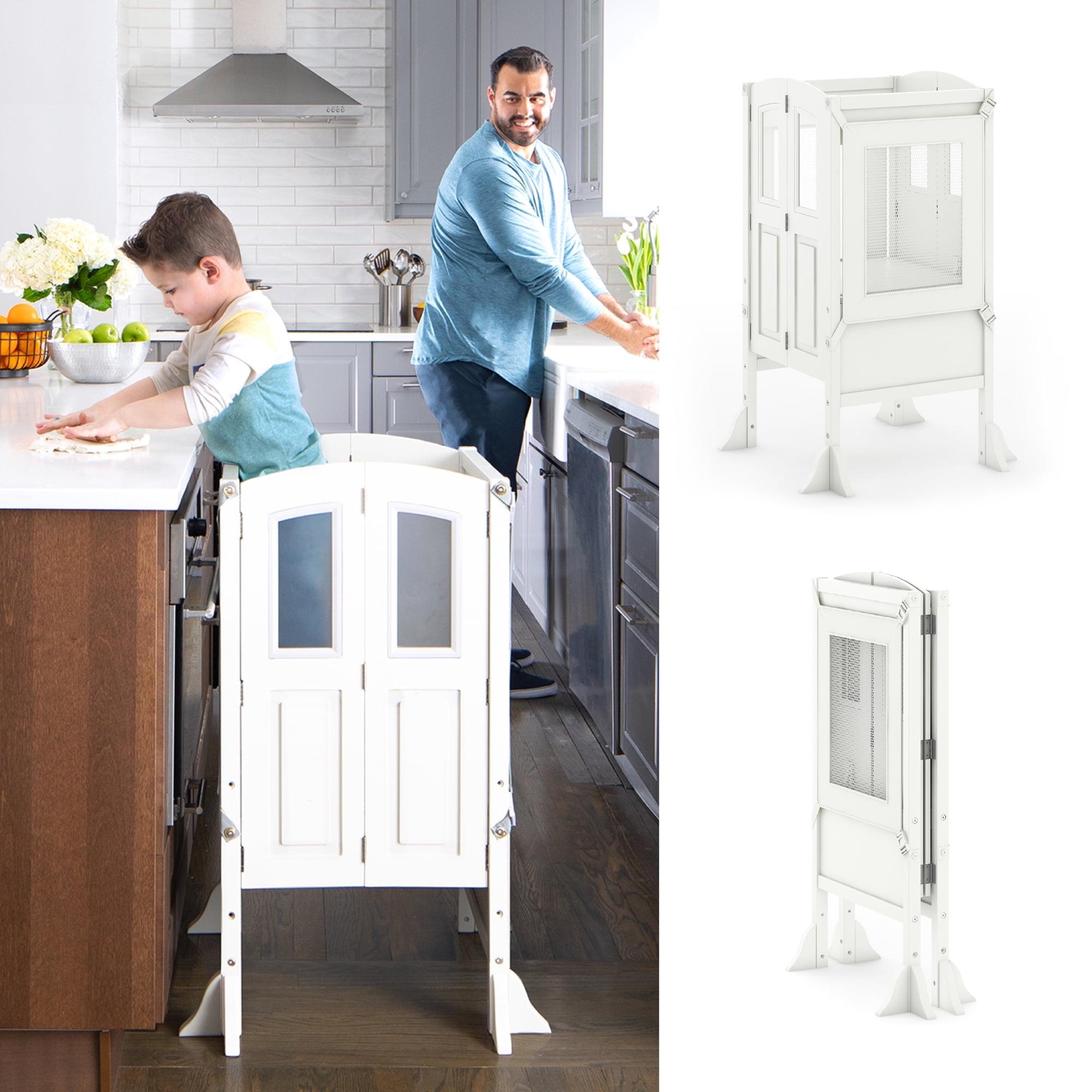 Martha Stewart Martha Stewart Living & Learning Kids' Kitchen Helper Foldable Step Stool