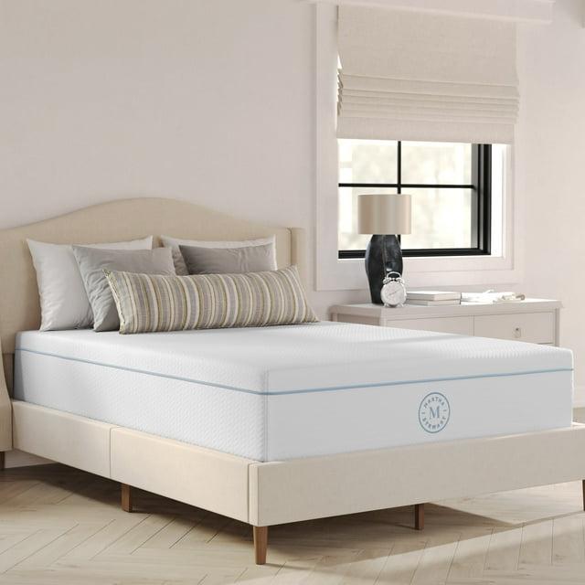 Martha Stewart Martha Stewart SleepComplete Medium Support Dual-Action Green Tea Cooling Memory Foam Mattress