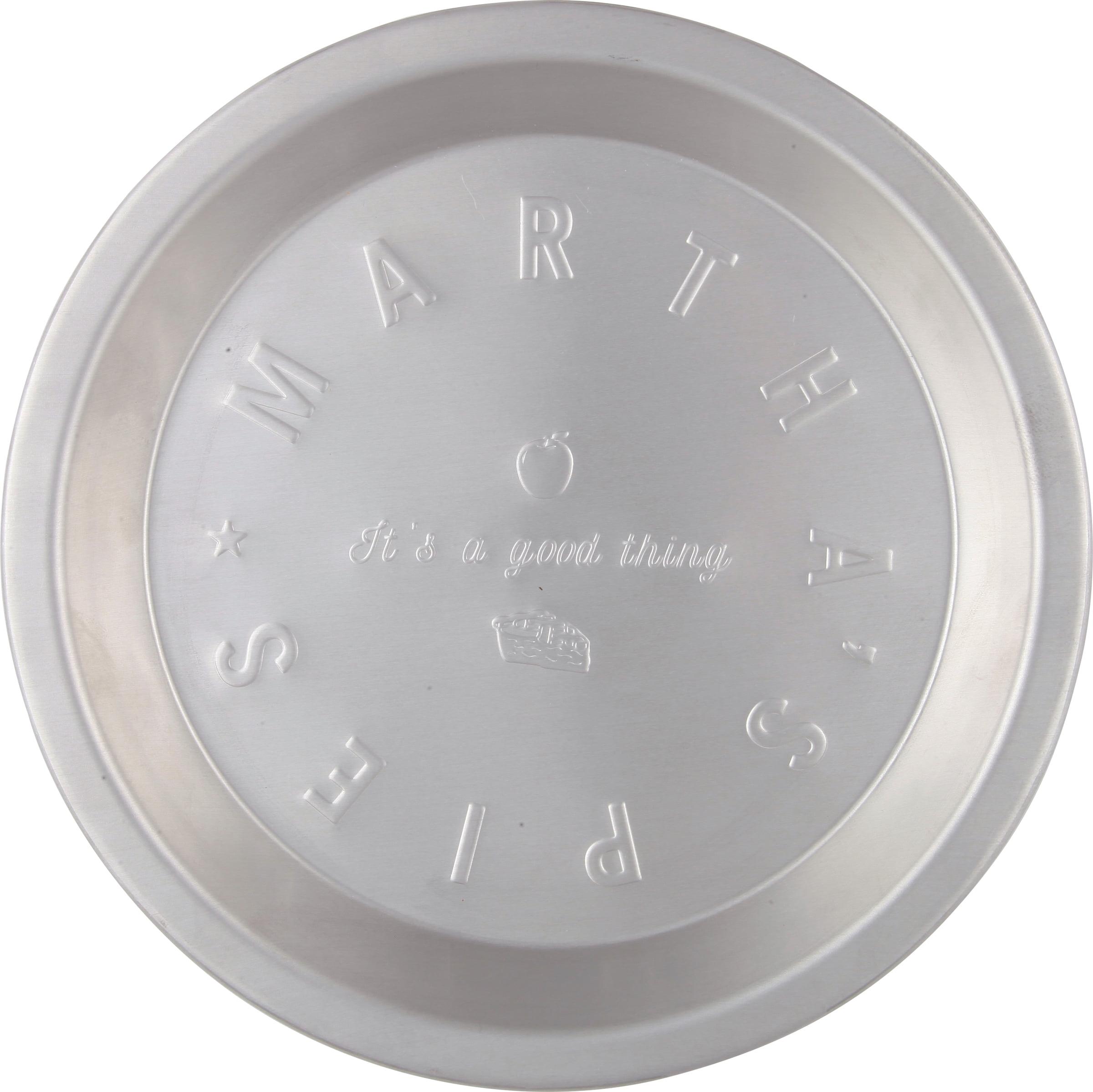 Silver 9" Round Embossed Aluminum Pie Pan