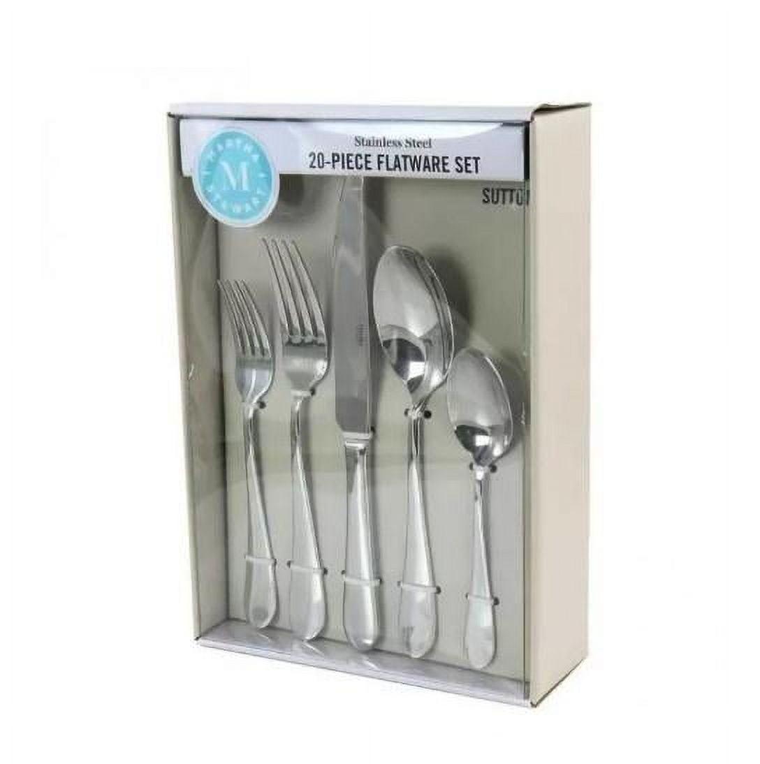 20 Piece Flatware Set, Service for 4