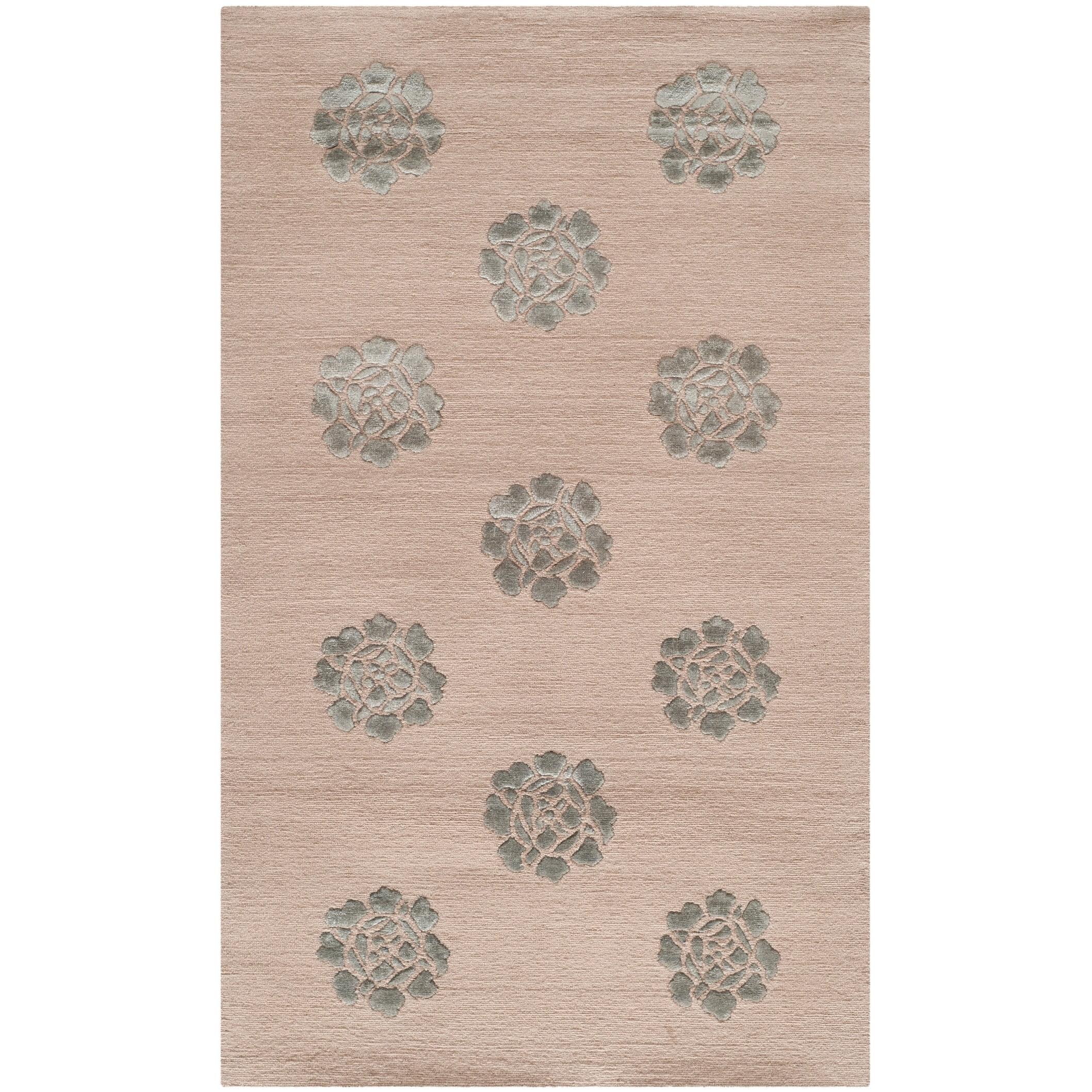 Martha Stewart Classics Hand Knotted Floral Rug