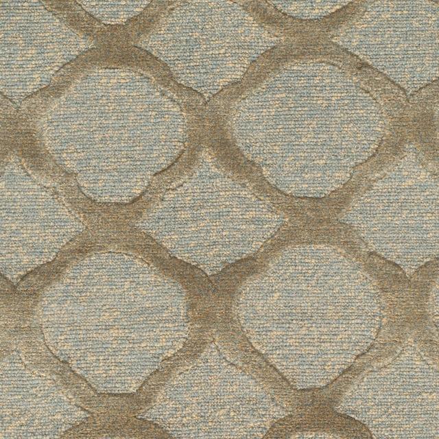 Martha Stewart Classics Silk & Wool Pile Geometric Rug