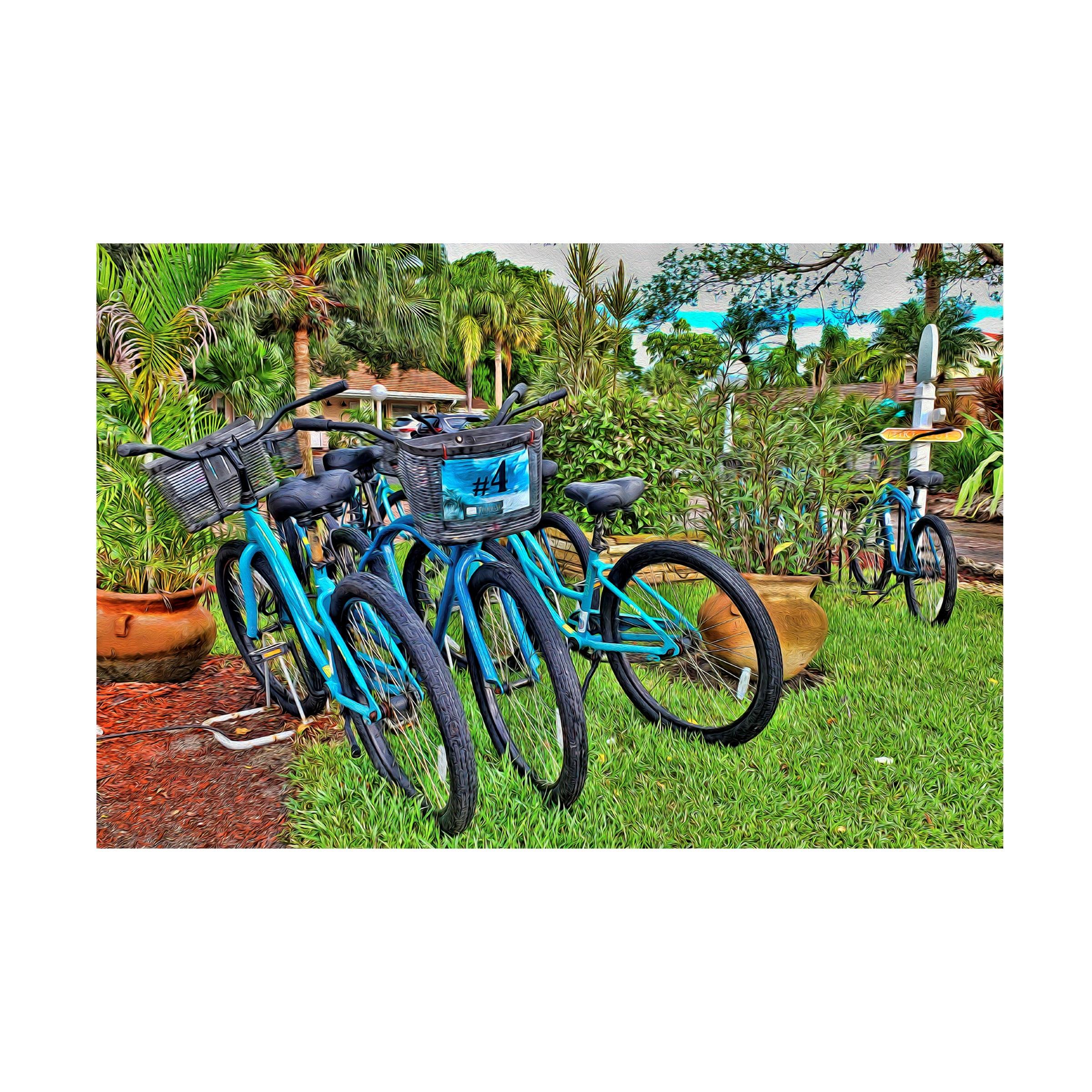 " Beach Bicycles " by Martin Fine Photography