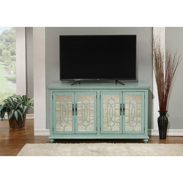 Martin Svensson Home Orleans 63" TV Stand Mint Green Finish